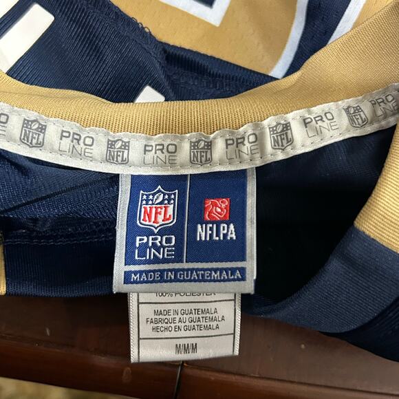 Todd Gurley #30 St. Louis Rams NFL Jersey Youth‎ M Blue Pullover NFL Pro Line - Picture 3 of 12